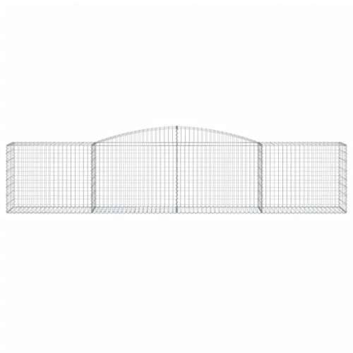 Lučne gabionske košare 25 kom 400x50x80/100cm pocinčano željezo - 400 x 50 x 80/100 cm 25 Cijena