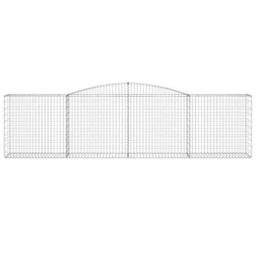 Lučne gabionske košare 2 kom 400x50x100/120cm pocinčano željezo - 400 x 50 x 100/120 cm 2 Cijena