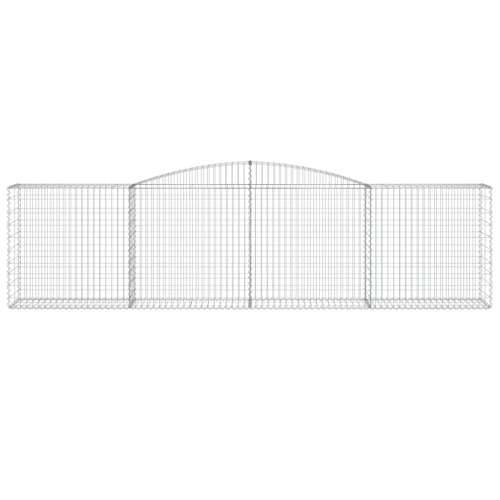 Lučne gabionske košare 7 kom 400x50x100/120cm pocinčano željezo - 400 x 50 x 100/120 cm 7 Cijena