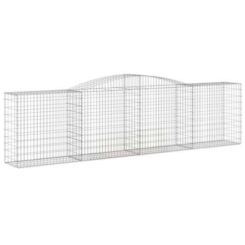 Lučne gabionske košare 9 kom 400x50x100/120cm pocinčano željezo - 400 x 50 x 100/120 cm 9 Cijena