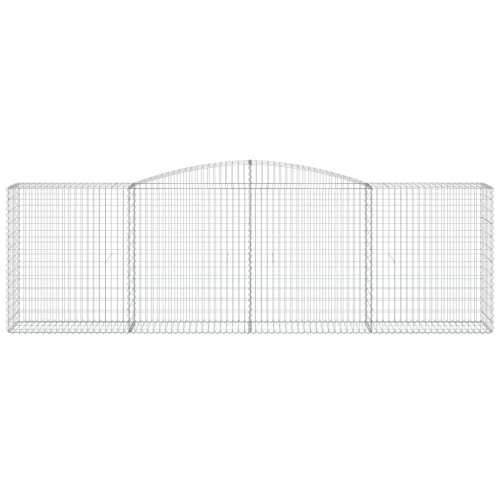 Lučne gabionske košare 9 kom 400x50x120/140cm pocinčano željezo - 400 x 50 x 120/140 cm 9 Cijena