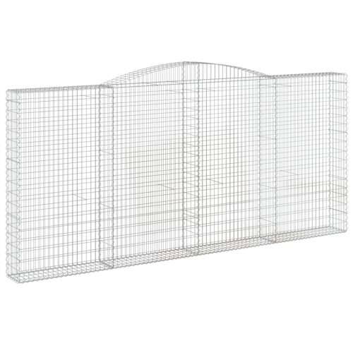Lučne gabionske košare 3 kom 400x30x180/200cm pocinčano željezo - 400 x 30 x 180/200 cm 3 Cijena