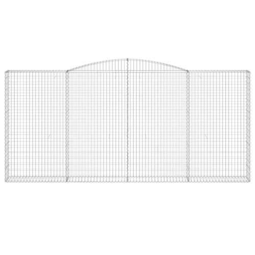Lučne gabionske košare 3 kom 400x30x180/200cm pocinčano željezo - 400 x 30 x 180/200 cm 3 Cijena