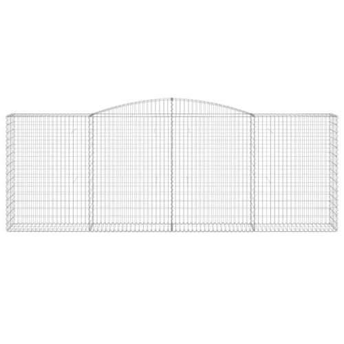 Lučne gabionske košare 2 kom 400x50x140/160cm pocinčano željezo - 400 x 50 x 140/160 cm 2 Cijena