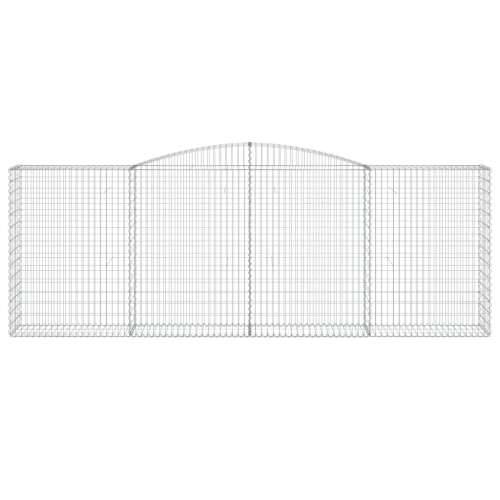 Lučne gabionske košare 3 kom 400x50x140/160cm pocinčano željezo - 400 x 50 x 140/160 cm 3 Cijena