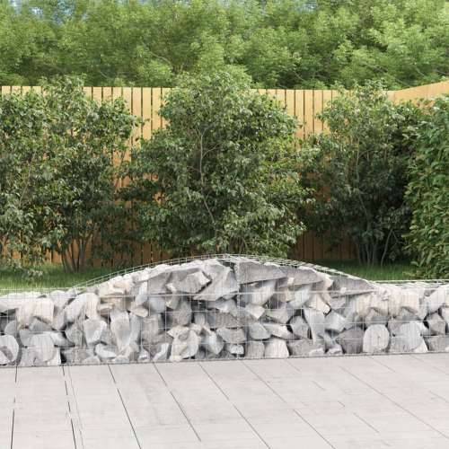 Lučne gabionske košare 3 kom 400x50x40/60 cm pocinčano željezo - 400 x 50 x 40/60 cm 3 Cijena