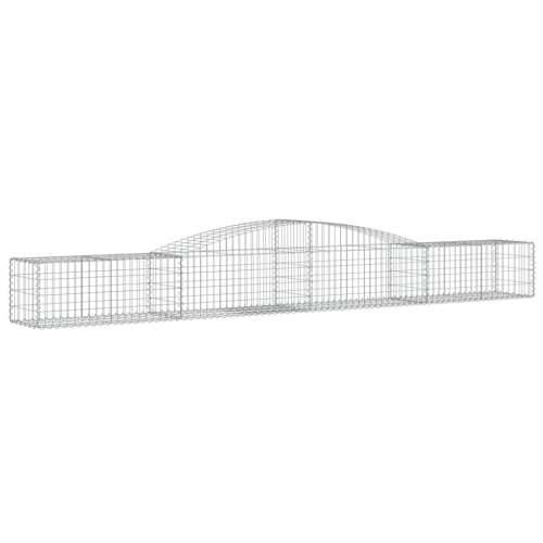 Lučne gabionske košare 3 kom 400x50x40/60 cm pocinčano željezo - 400 x 50 x 40/60 cm 3 Cijena