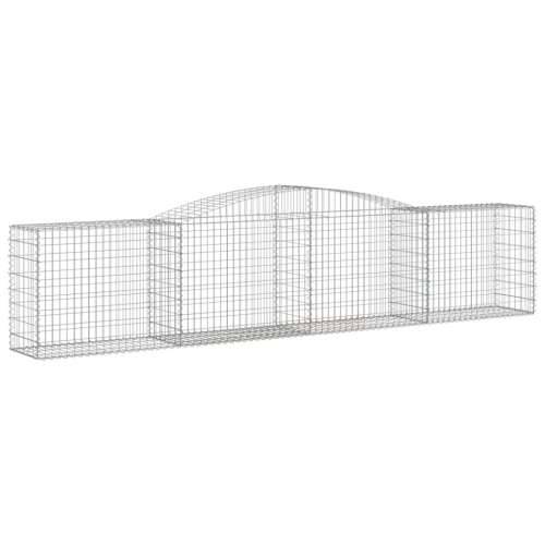 Lučne gabionske košare 15 kom 400x50x80/100cm pocinčano željezo - 400 x 50 x 80/100 cm 15 Cijena