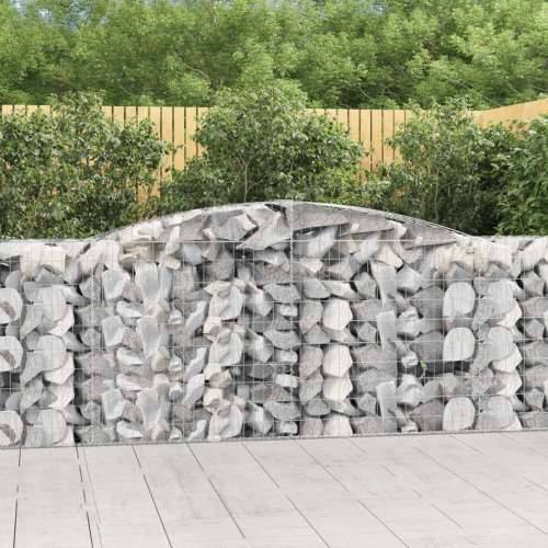 Lučne gabionske košare 3 kom 400x50x100/120cm pocinčano željezo - 400 x 50 x 100/120 cm 3 Cijena