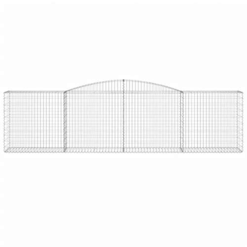 Lučne gabionske košare 3 kom 400x50x100/120cm pocinčano željezo - 400 x 50 x 100/120 cm 3 Cijena