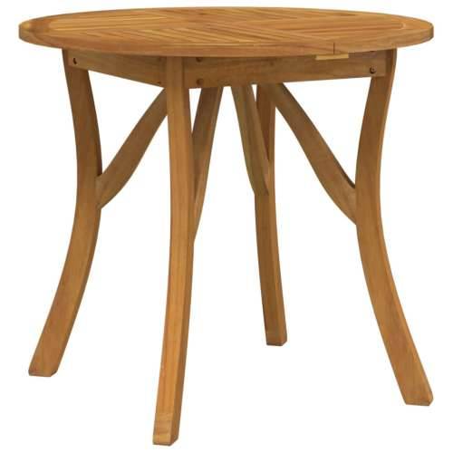 Vrtni stol Ø 85 cm od masivnog bagremovog drva - 85 x 85 x 75 cm 1 Okruglo Cijena