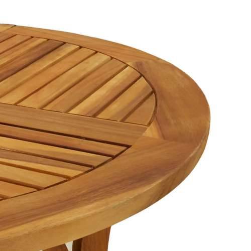 Vrtni stol Ø 85 cm od masivnog bagremovog drva - 85 x 85 x 75 cm 1 Okruglo Cijena