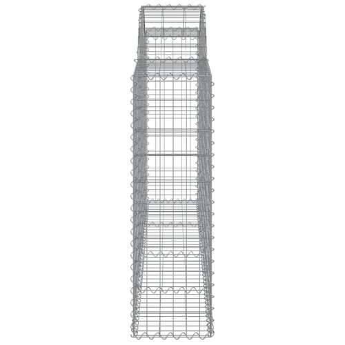 Gabion - Gabion ograde - Gabionska košara s lukom 200x30x100/120 cm pocinčano željezo - 200 x 30 x 100/120 cm 1 Cijena