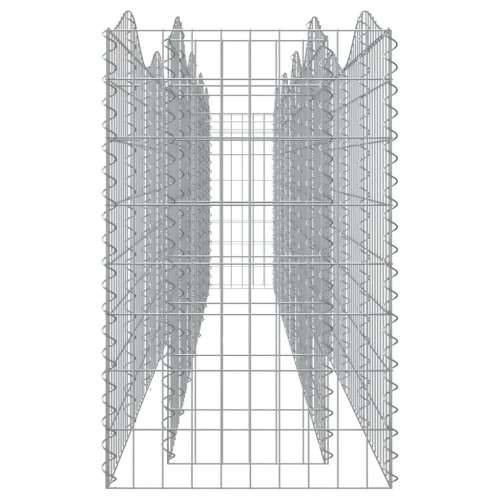 Lučna gabionska povišena gredica 400x50x100cm pocinčano željezo - 400 x 50 x 100 cm 1 Cijena