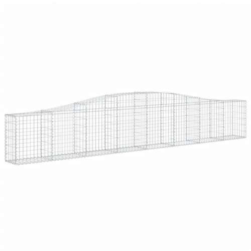 Lučne gabionske košare 3 kom 400x30x60/80 cm pocinčano željezo - 400 x 30 x 60/80 cm 3 Cijena