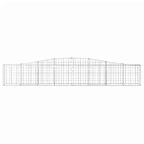 Lučne gabionske košare 3 kom 400x30x60/80 cm pocinčano željezo - 400 x 30 x 60/80 cm 3 Cijena