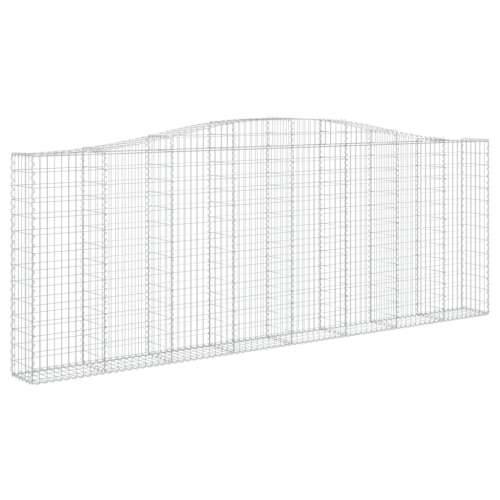 Lučne gabionske košare 5 kom 400x30x40/60 cm pocinčano željezo - 400 x 30 x 140/160 cm 5 Cijena