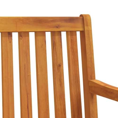 Vrtna klupa za ljuljanje 110 cm od masivnog bagremovog drva Cijena