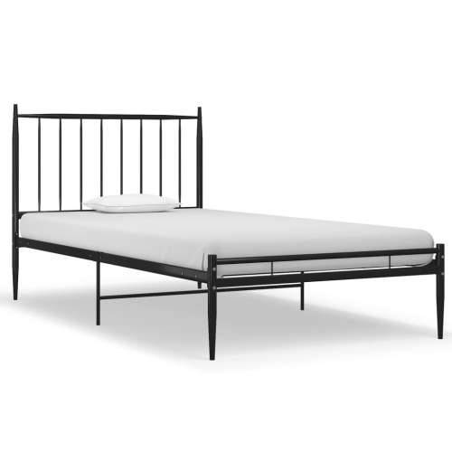 Okvir za krevet crni metalni 90 x 200 cm - Crna 90 x 200 cm Cijena
