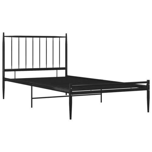 Okvir za krevet crni metalni 90 x 200 cm - Crna 90 x 200 cm Cijena