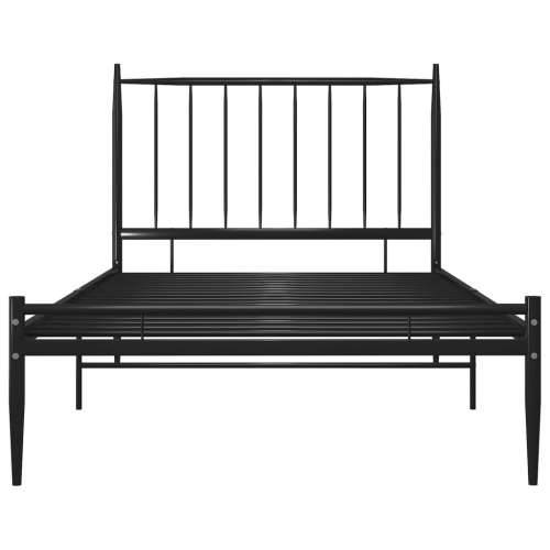 Okvir za krevet crni metalni 90 x 200 cm - Crna 90 x 200 cm Cijena