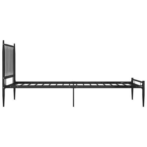 Okvir za krevet crni metalni 90 x 200 cm - Crna 90 x 200 cm Cijena