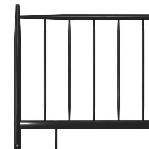 Okvir za krevet crni metalni 90 x 200 cm - Crna 90 x 200 cm Cijena