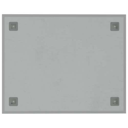 Zidna magnetna ploča bijela 50 x 40 cm od kaljenog stakla Cijena