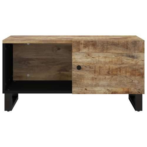 Stolić za kavu 80x50x40 cm od drva manga i konstruiranog drva - Svijetlo drvo 1 Cijena