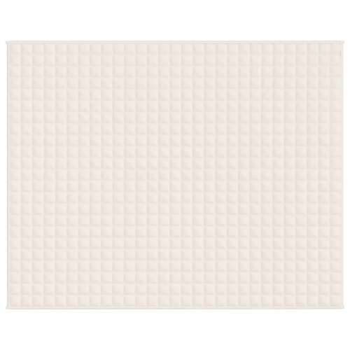 Teška deka svijetla krem 235x290 cm 11 kg od tkanine - Krema 235 x 290 cm 1 11 kg Cijena