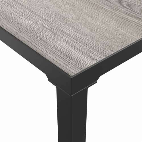 Vrtni stolić za kavu sivi 55 x 55 x 31 cm DPC i čelik - 1 stol Cijena
