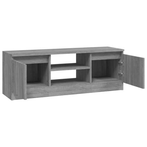 TV ormarić s vratima boja sivog hrasta sonome 102x30x36 cm - Sivi hrast sonoma 1 Cijena
