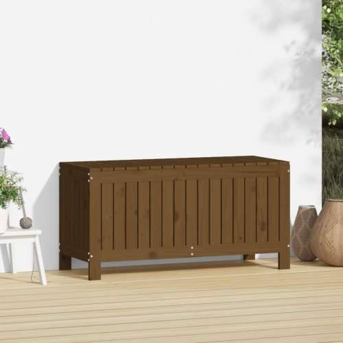 Vrtna kutija za pohranu boja meda 108x42,5x54 cm od borovine - Smeđa boja bora 108 x 42.5 x 54 cm Cijena