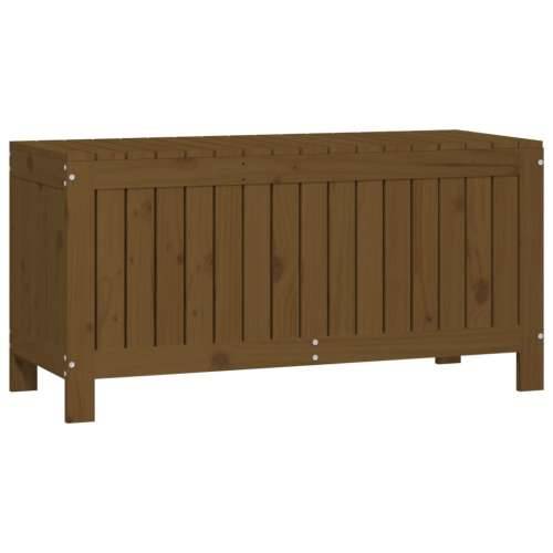 Vrtna kutija za pohranu boja meda 108x42,5x54 cm od borovine - Smeđa boja bora 108 x 42.5 x 54 cm Cijena