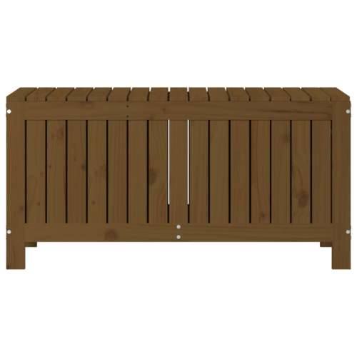 Vrtna kutija za pohranu boja meda 108x42,5x54 cm od borovine - Smeđa boja bora 108 x 42.5 x 54 cm Cijena