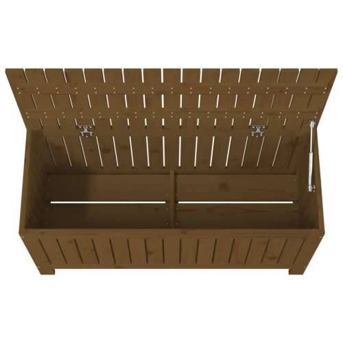 Vrtna kutija za pohranu boja meda 108x42,5x54 cm od borovine - Smeđa boja bora 108 x 42.5 x 54 cm Cijena