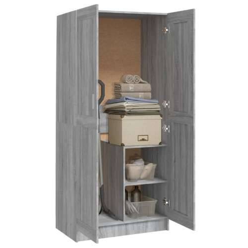 Ormar siva boja hrasta 82,5x51,5x180 cm od konstruiranog drva - Sivi hrast sonoma 1 Cijena