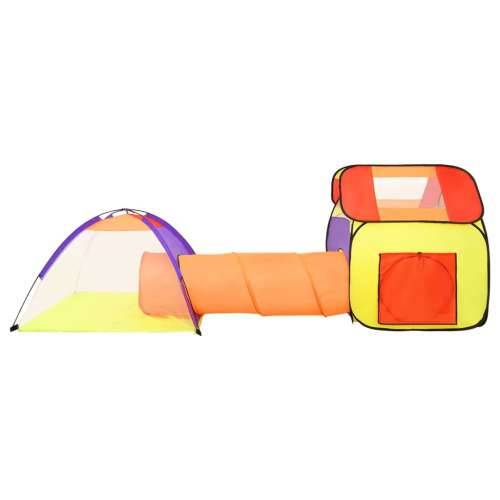 Dječji šator za igru s 250 loptica višebojni 338x123x111 cm Cijena
