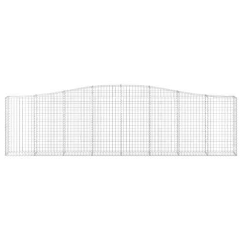 Lučne gabionske košare 5 kom 400x30x100/120cm pocinčano željezo - 400 x 30 x 100/120 cm 5 Cijena