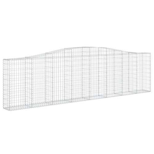 Lučne gabionske košare 25kom 400x30x100/120cm pocinčano željezo - 400 x 30 x 100/120 cm 25 Cijena