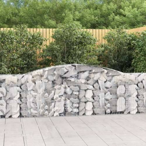 Lučne gabionske košare 3 kom 400x30x100/120cm pocinčano željezo - 400 x 30 x 100/120 cm 3 Cijena