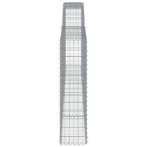 Lučne gabionske košare 7 kom 400x30x120/140cm pocinčano željezo - 400 x 30 x 120/140 cm 7 Cijena