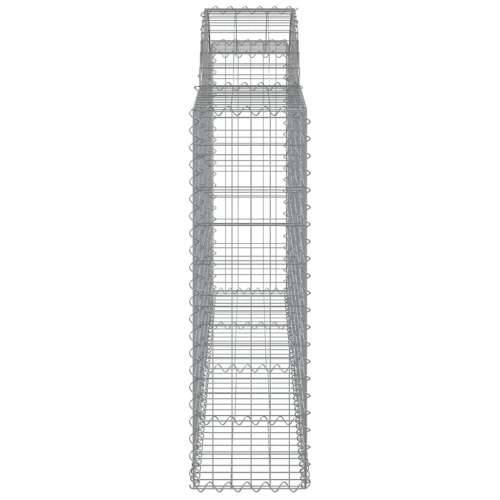 Lučne gabionske košare 9 kom 200x30x100/120cm pocinčano željezo - 200 x 30 x 100/120 cm 9 Cijena