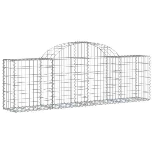 Lučne gabionske košare 11 kom 200x30x60/80 cm pocinčano željezo - 200 x 30 x 60/80 cm 11 Cijena