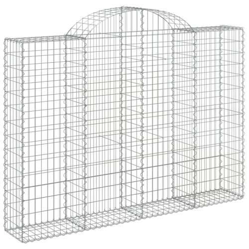 Lučne gabionske košare 5 kom 200x30x40/60 cm pocinčano željezo - 200 x 30 x 140/160 cm 5 Cijena
