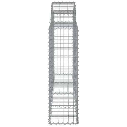 Lučne gabionske košare 6 kom 200x30x100/120cm pocinčano željezo - 200 x 30 x 100/120 cm 6 Cijena