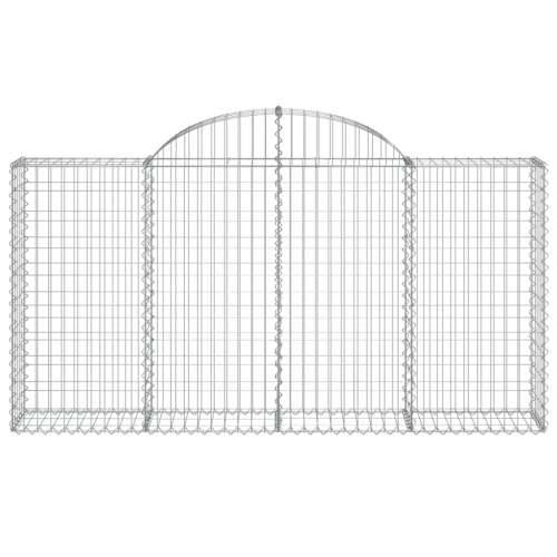 Lučne gabionske košare 10kom 200x30x100/120cm pocinčano željezo - 200 x 30 x 100/120 cm 10 Cijena