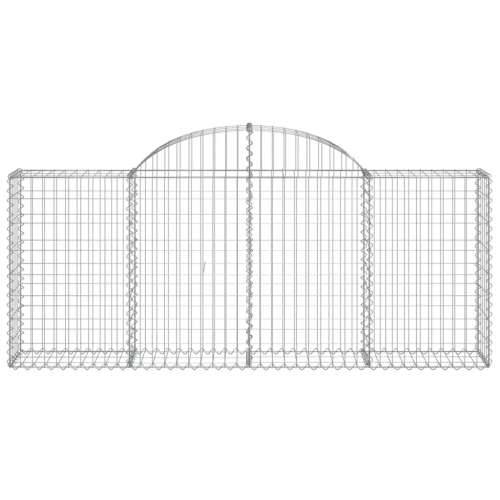 Lučne gabionske košare 3 kom 200x30x80/100 cm pocinčano željezo - 200 x 30 x 80/100 cm 3 Cijena