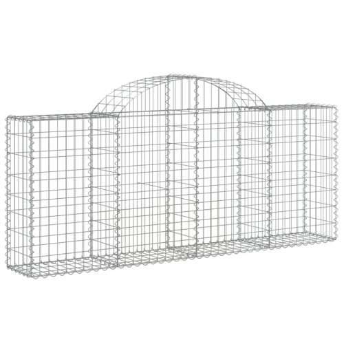 Lučne gabionske košare 10 kom 200x30x80/100cm pocinčano željezo - 200 x 30 x 80/100 cm 10 Cijena