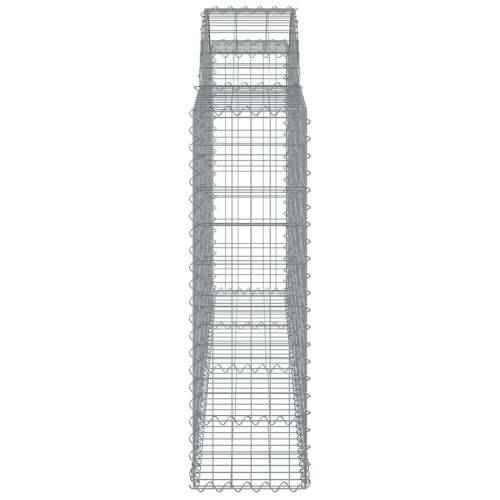 Lučne gabionske košare 12kom 200x30x100/120cm pocinčano željezo - 200 x 30 x 100/120 cm 12 Cijena